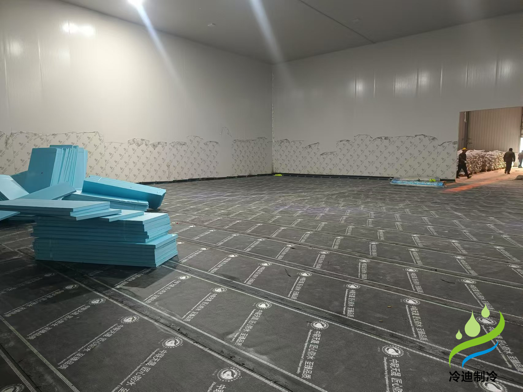 江蘇勝宇3000立方生物醫(yī)藥冷庫(kù)建造案例(圖2) 醫(yī)藥冷庫(kù)安裝